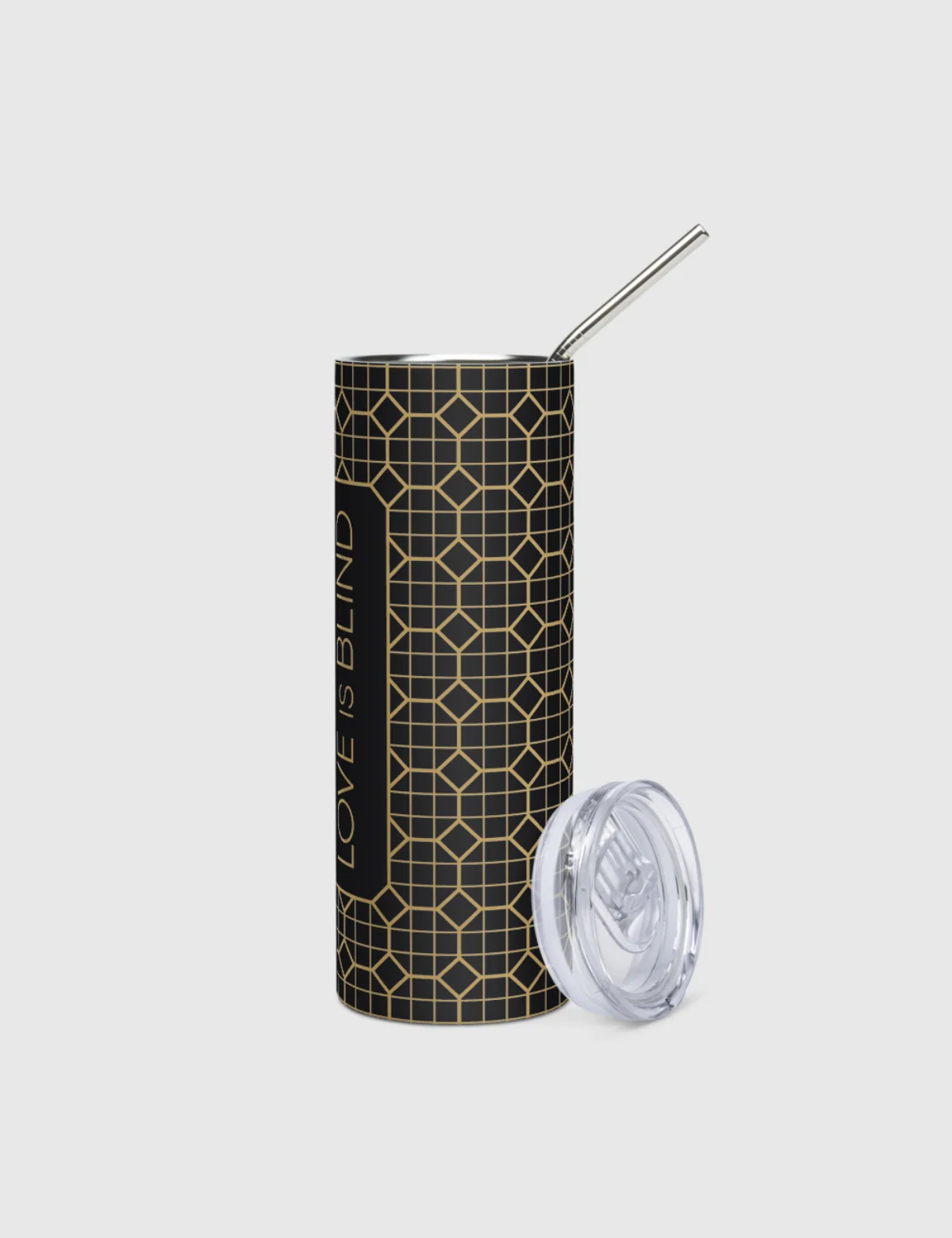 Love is Blind "I'm The Marrying Type" Stainless Steel Tumbler [Black] - Image 5